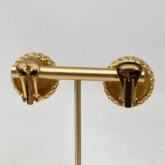 Vintage Burberrys Clip-on Earrings